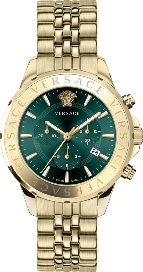 versace watches men gold|Versace watch wr 5 atm.